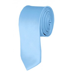 Powder Blue Boys Tie 48 Inch Necktie Kids Neckties