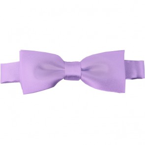 Lavender Bow Tie Pre-tied Satin Boys Ties
