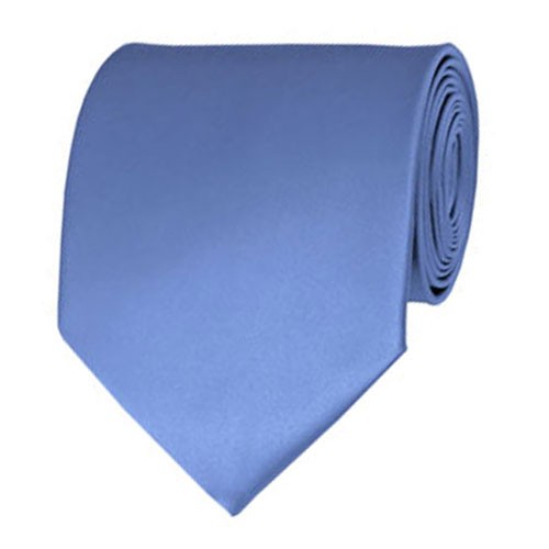 Steel Blue Neckties Solid Color Ties - Stanard Adult Size - Wholesale ...
