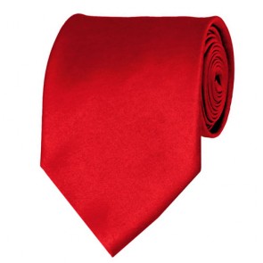 Solid Red Ties