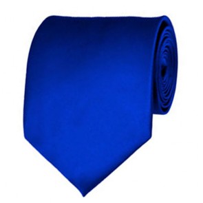Solid Blue Ties